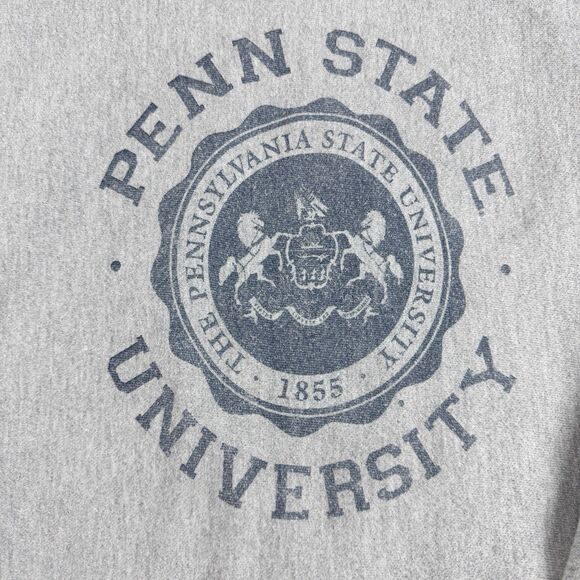 Penn State University Champion Reverse Weave Vintage Men's Crewneck Sweatshirt - Picture 6 of 15